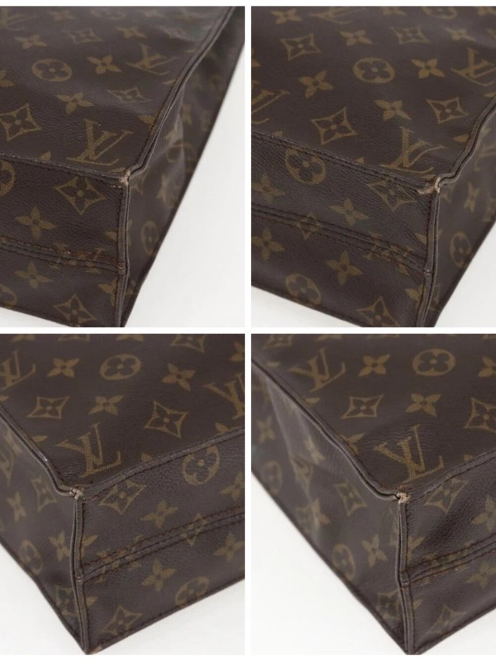 LOUIS VUITTON Monogram Sac Plat Hand Bag M51140 LV Auth bs33569 - Picture 16 of 16